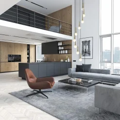 Videlamp Globe 9L rond zwart/goud/wit><noscript><img width=