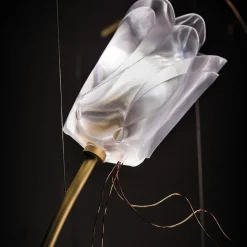 Videlamp Tulip 7L prisma/brass></noscript>Straluma