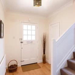 Vierkante plafondlamp zwart met gouden binnenzijde><noscript><img width=