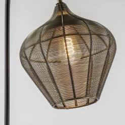 Vloerlamp Alvaro antiek brons + mat zwart></noscript>Straluma New