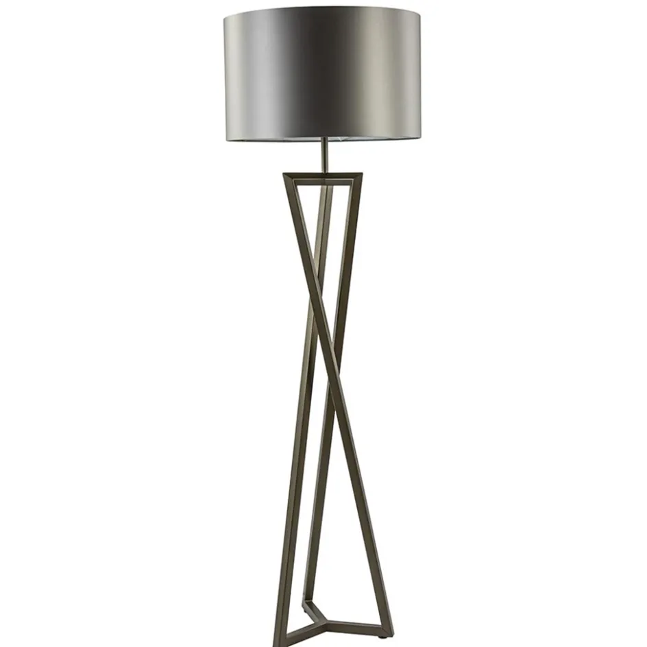 Vloerlamp Atrani platinum excl. kap>Straluma Sale