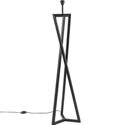 Vloerlamp Atrani zwart EXCL. KAP>Straluma Hot