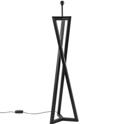 Vloerlamp Atrani zwart excl. kap>Straluma Outlet