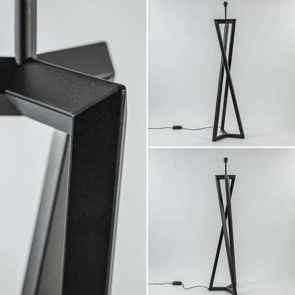 Vloerlamp Atrani zwart excl. kap>Straluma Outlet