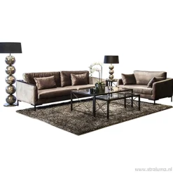 Vloerlamp Boss bollen oud goud excl. kap><noscript><img width=