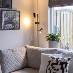 Vloerlamp Burgos 3L spot zwart 3-st dim><noscript><img width=