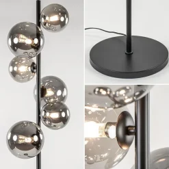 Vloerlamp Calcio 6l zwart + smoke glas></noscript>Straluma Clearance