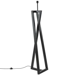 Vloerlamp Calitri zwart EXCL. KAP>Straluma Hot