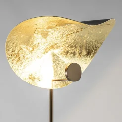 Vloerlamp Chapeau coffee/goldleaf></noscript>Straluma Best
