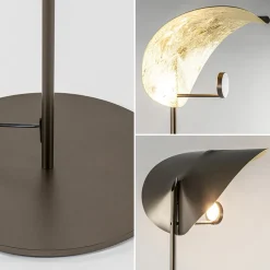 Vloerlamp Chapeau coffee/goldleaf></noscript>Straluma Best