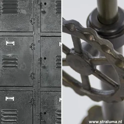 Vloerlamp Junko driepoot zwart/zink><noscript><img width=