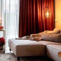 Vloerlamp Lekar zwart met smoke glas><noscript><img width=