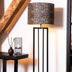 Vloerlamp Mace frame zwart exclusief kap></noscript>Straluma Best