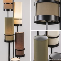 Vloerlamp Sixt 6l multicolor bruin><noscript><img width=