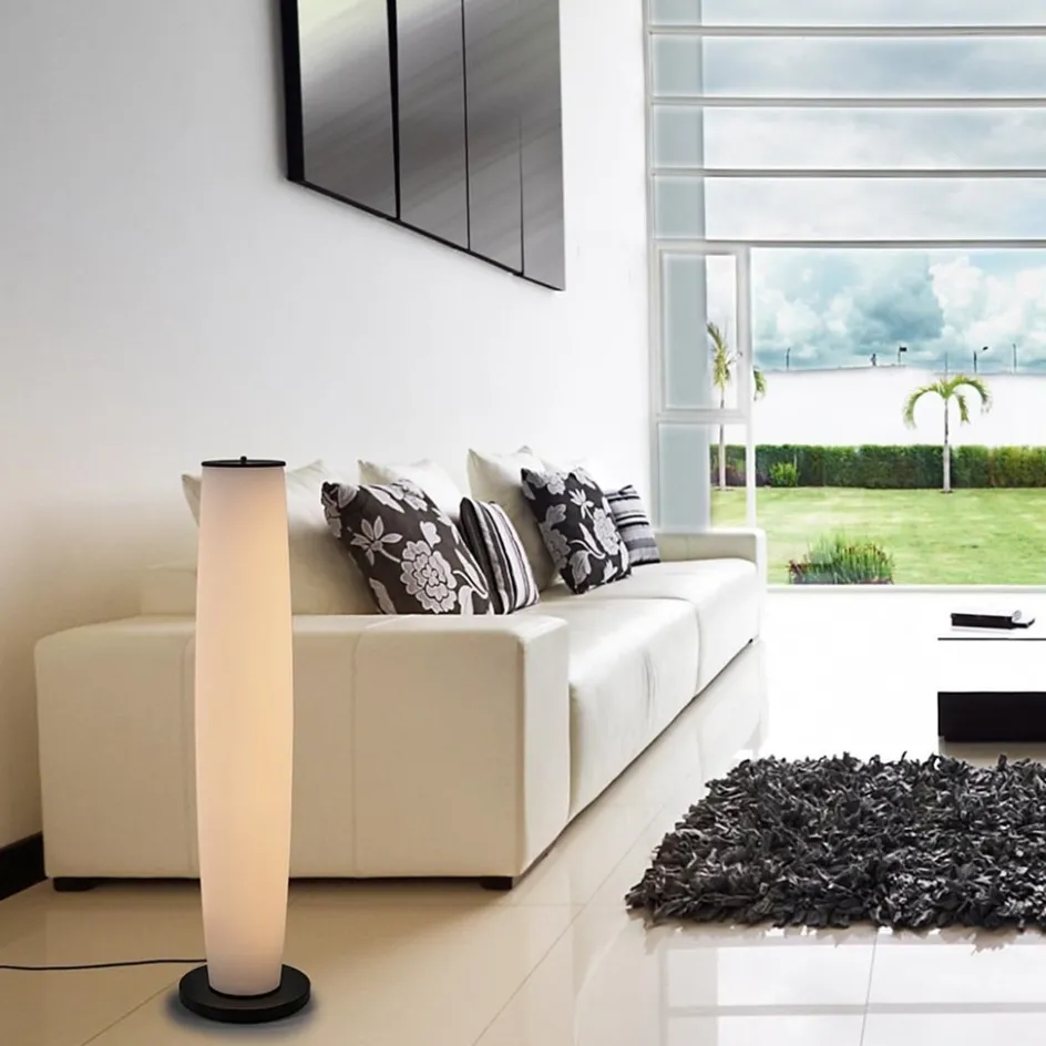 Vloerlamp Terra zwart pushdim dtw>Straluma Outlet