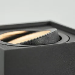 Vloerspot Rebel vierkant 12.5cm zwart><noscript><img width=