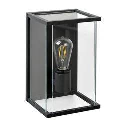 Wandlamp buiten antraciet/glas IP54>Straluma Best