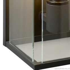 Wandlamp buiten antraciet/glas IP54></noscript>Straluma Best