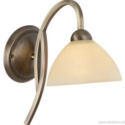 Wandlamp Capri brons/Glas>Straluma Sale