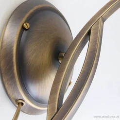 Wandlamp Capri brons/Glas><noscript><img width=