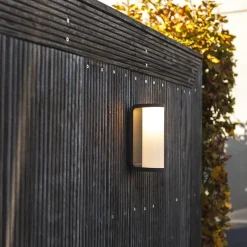 Wandlamp cilinder buiten grijs IP44 inclusief LED></noscript>Straluma Hot