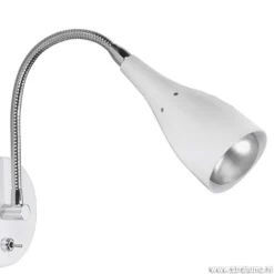 Wandlamp Elite verstelbaar nikkel wit>Straluma Hot