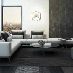 Wandlamp Kubick XL zwart 3000K></noscript>Straluma Best