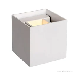 Wandlamp kubus wit verstelbaar incl. led>Straluma Outlet