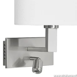 Wandlamp New Oval met leeslamp led>Straluma Best