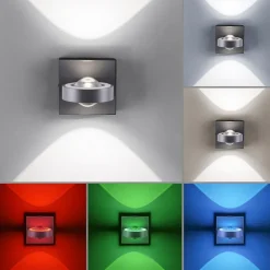 Wandlamp Q-Mia smart antraciet rgbw><noscript><img width=