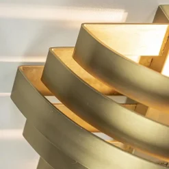 Wandlamp Scudo brass 25cm></noscript>Straluma Hot