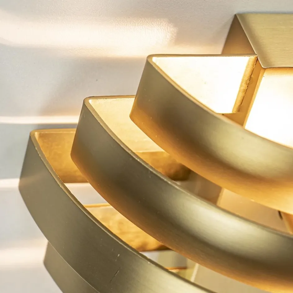 Wandlamp Scudo brass 20cm>Straluma Outlet