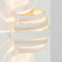 Wandlamp Scudo klein wit/goud>Straluma Best