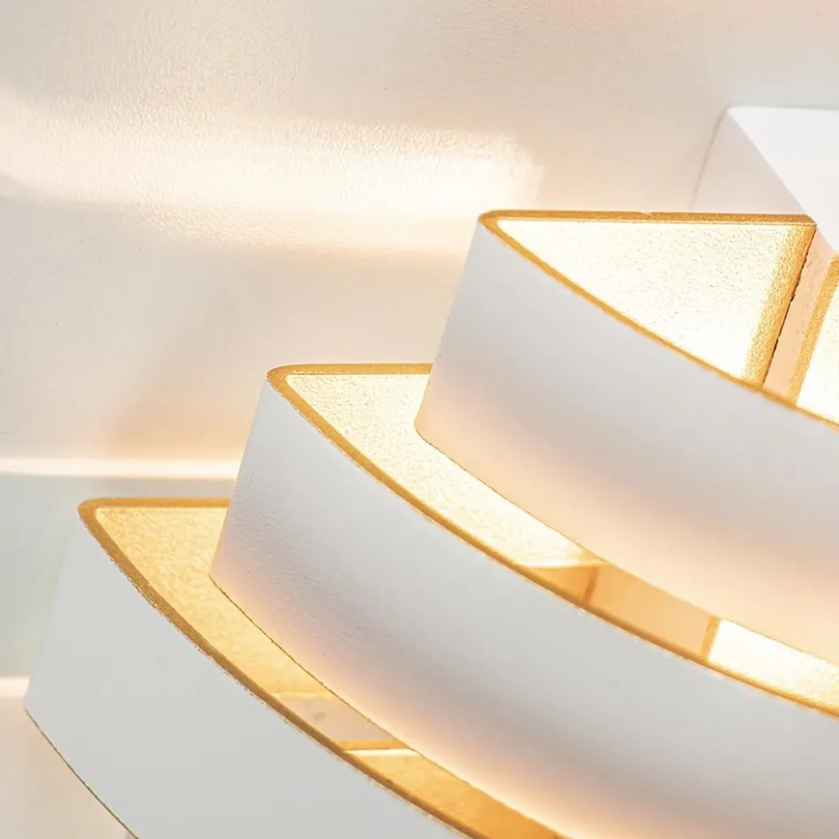 Wandlamp Scudo klein wit/goud>Straluma Best