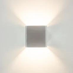 Wandlamp Stretto kubus alu><noscript><img width=