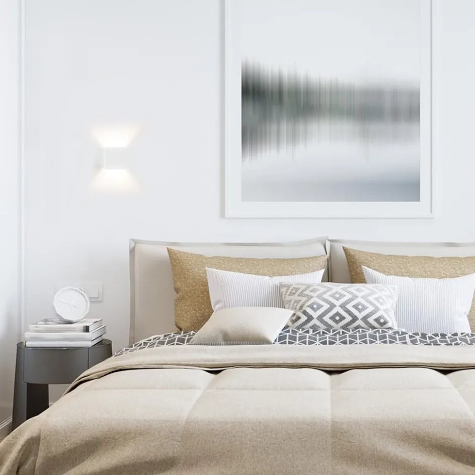 Wandlamp Stretto kubus wit>Straluma Outlet