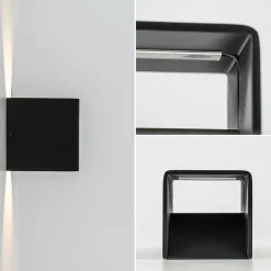 Wandlamp Stretto kubus zwart></noscript>Straluma Best