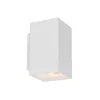 Wandlamp wit rechthoek up+down gu10>Straluma Online