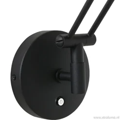 Wandlamp Zodiac zwart incl. dimmer cct><noscript><img width=