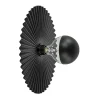 Wand/plafondlamp decoratief zwart>Straluma Outlet