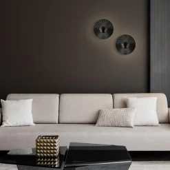 Wand/plafondlamp decoratief zwart><noscript><img width=