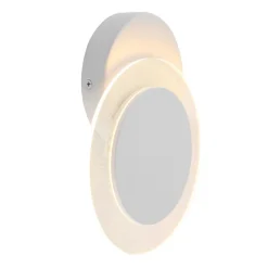 Wand-/plafondlamp Lido wit indirect></noscript>Straluma Outlet