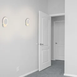 Wand-/plafondlamp Lido wit indirect></noscript>Straluma Outlet