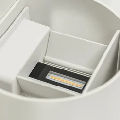 Witte LED Buitenlamp IP54 afgerond wit><noscript><img width=