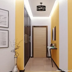 Zwart metalen plafondlamp Scandinavisch><noscript><img width=