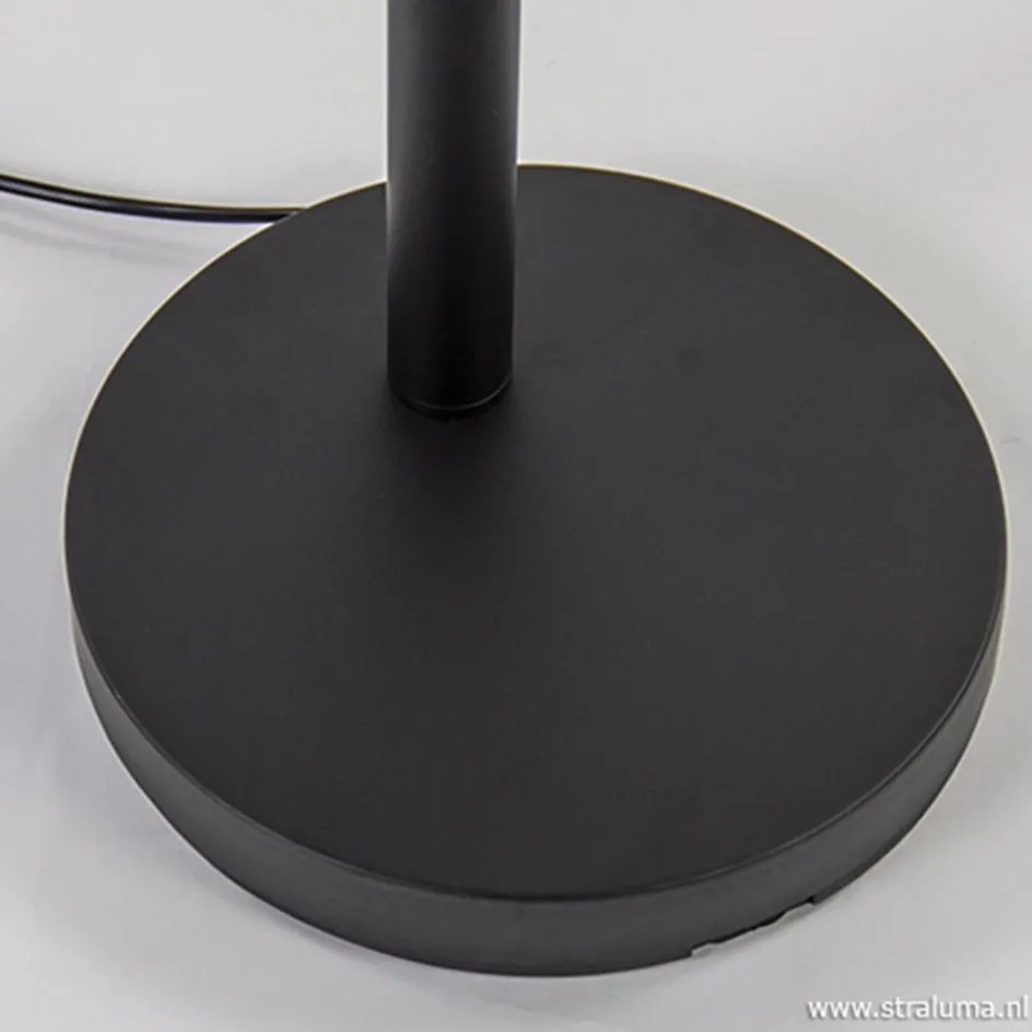 Zwarte boog vloerlamp LED dimbaar>Straluma Hot