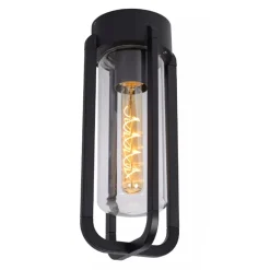 Zwarte buitenlamp plafond IP44>Straluma Online