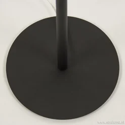 Zwarte krul vloerlamp LED dimbaar></noscript>Straluma Online