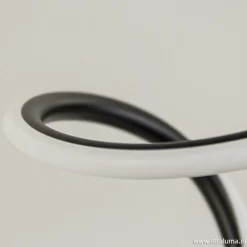 Zwarte LED tafellamp met touchdimmer><noscript><img width=