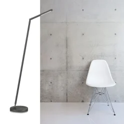 Zwarte leeslamp vloerlamp LED></noscript>Straluma
